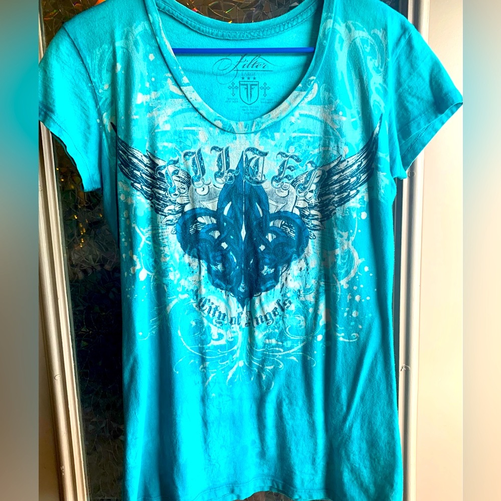 Filter Ladies Turquoise Top